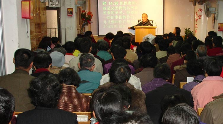 Typische Hauskirche in China in den 70-er Jahren und danach