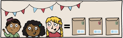 secret kids - Bestelle je ein Materialpaket pro Kind!