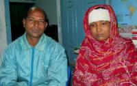Bangladesch: Rashid und Tara Begum nach dem Überfall/Open Doors
