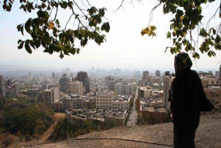 Blick über Teheran