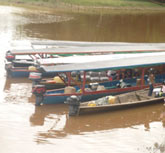 Boote in Kolumbien