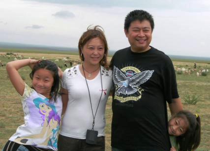 China: Shi Weihan mit seiner Familie im Jahr 2007/Open Doors