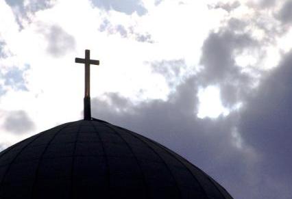 Kirchenkreuz im Iran