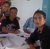 Jugendliche aus Kolumbien