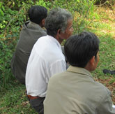 Lehrer von Alphabetisierungskursen in Vietnam