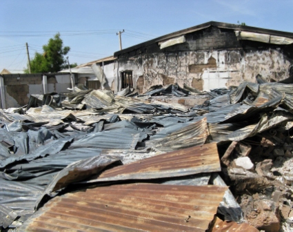 Nigeria: von der Boko Haram zerstörte 