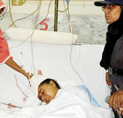 Pakistan: Magdalene Ashraf im Krankenhaus