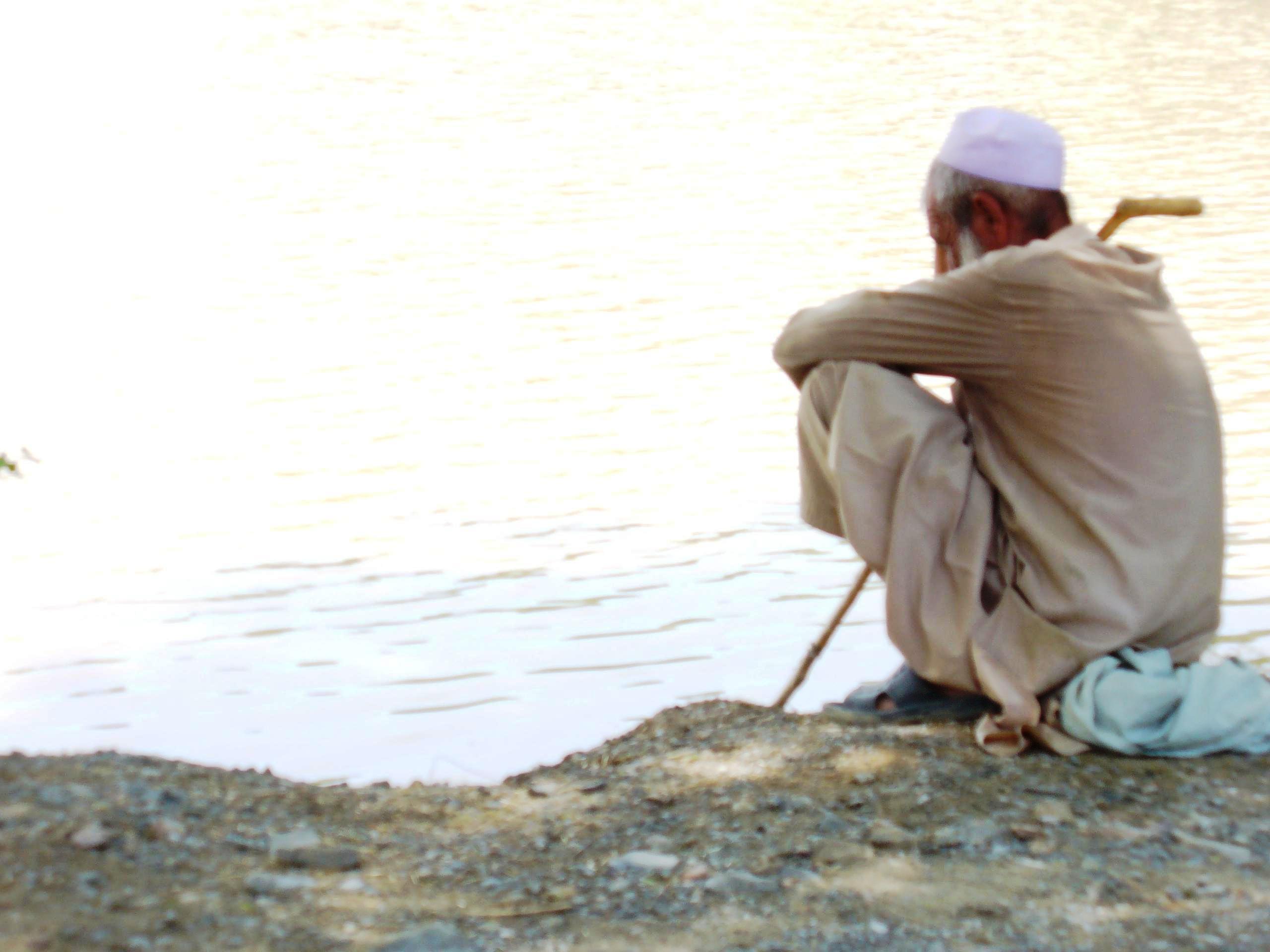 Pakistan: ein Flutopfer