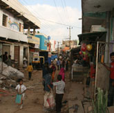 Straßenbild Indien