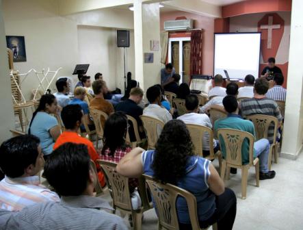 Syrien: ein Jugendgottesdienst irakischer Christen in Aleppo/Open Doors