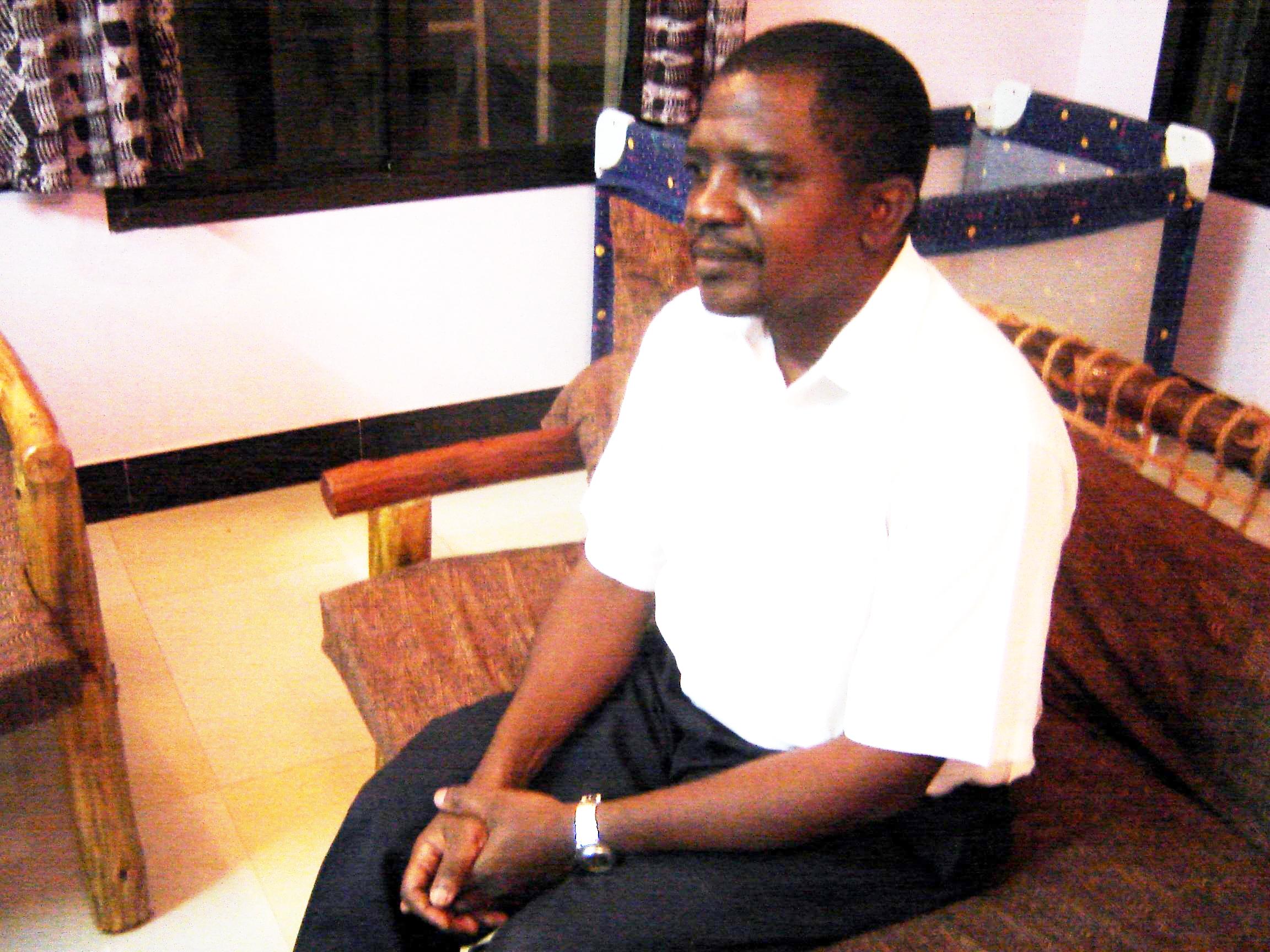 Sansibar: Pastor Adriano Mhina