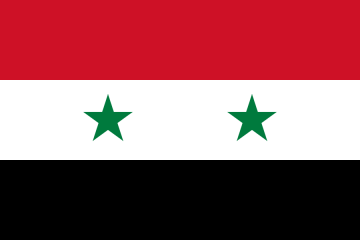 Flagge Syrien