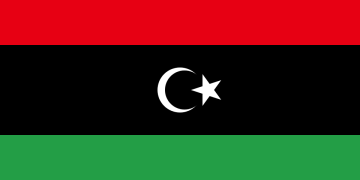 Flagge Libyen