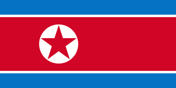 Flagge Nordkorea