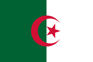 Flagge Algerien