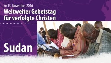  Weltweiter Gebetstag 2016: Sudan