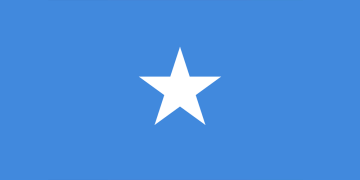 Flagge Somalia