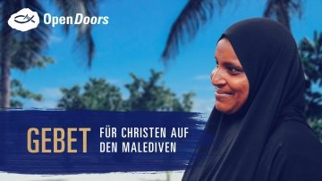 Christin von den Malediven