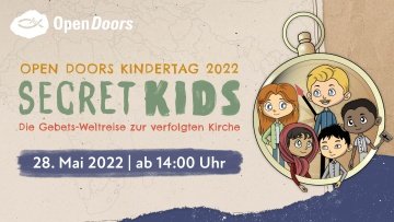 Secret Kids – Open Doors Kindertag 2022 am 28. Mai 2022 ab 14:00 Uhr