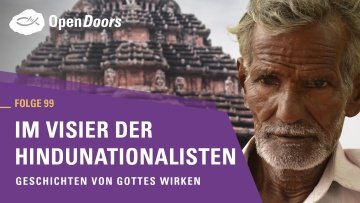 Portrait von einem älterem Mann aus Indien 