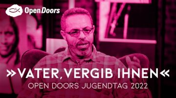 Gideon aus Eritrea beim Open Doors Jugendtag 2022