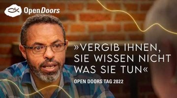 Gideon aus Eritrea beim Open Doors Tag 2022 - Vergib ihnen