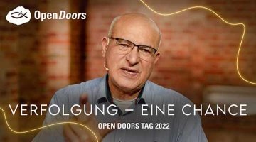 Pastor Youssef aus Algerien beim Open Doors Tag 2022 - Verfolgung - eine Chance