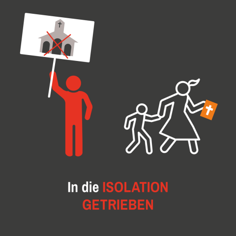 In die Isolation getrieben