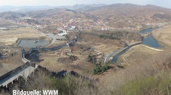 Grenzfluss Yalu zwischen China und Nordkorea (Bildquelle: WWM)