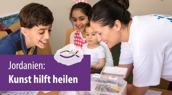 Jordanien: Kunst hilft heilen