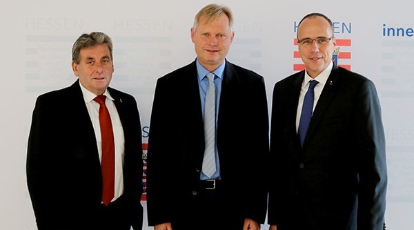 Markus Rode trifft Innenminister Beuth und Landespolizeipräsident Münch