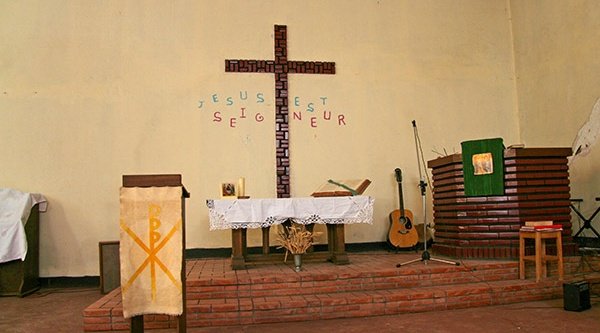 Symbolbild: Innenraum einer Kirche in Algerien