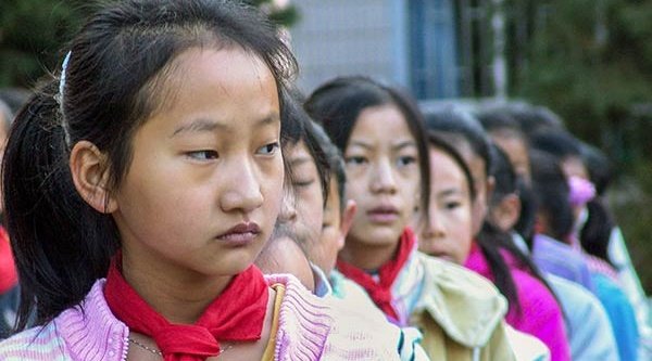Chinesische Schülerinnen