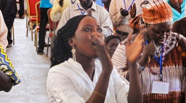 Christlicher Gottesdienst im Sudan