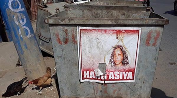 Plakat in Pakistan fordert zur Hinrichtung Asia Bibis auf