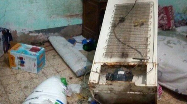 Das Elternhaus von Fady und Nermin nach der "Strafaktion"