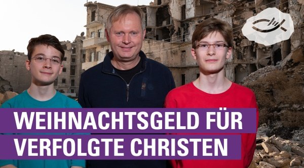 Keine Geschenke zu Weihnachten – Jugendliche spenden für syrische Christen
