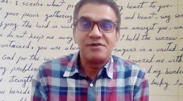 Nasser Navard Gol-Tapeh und sein auf Englisch verfasster Brief" (Quelle: Article 18)