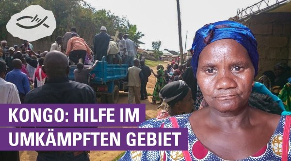 DR Kongo: Hilfe im umkämpften Gebiet