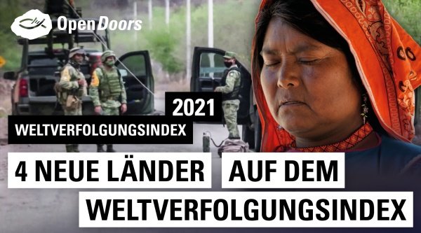 vier neue Länder auf dem Weltverfolgungsindex 2021