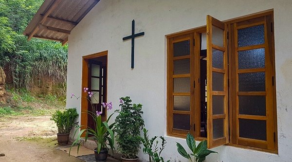 Hier versammelt sich Pastor Nalakas Gemeinde regelmäßig zum Gottesdienst