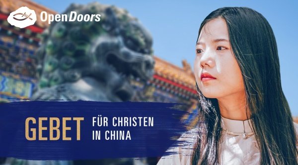 Gebet für Christen in China