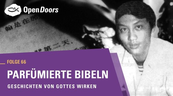 Mann schaut in die Kamera - Geschichten von Gottes Wirken