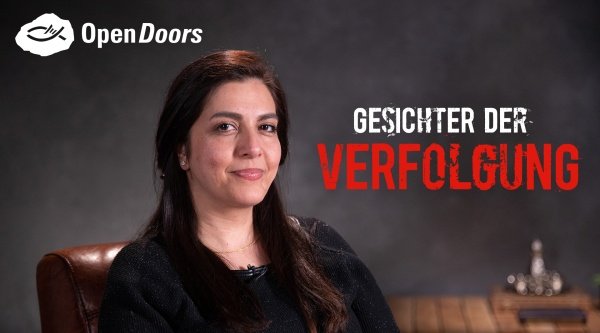 Afsaneh aus Iran bei „Gesichter der Verfolgung“