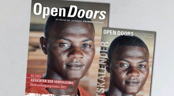 Cover Open Doors Magazin Februar 2022