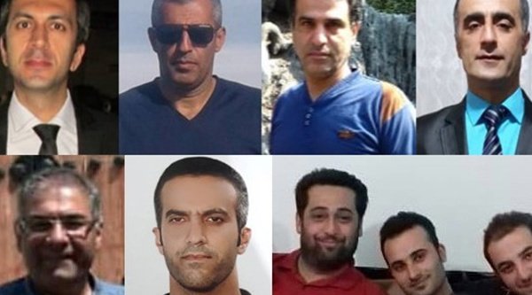 Portraits der neun freigesprochenen Christen in Iran