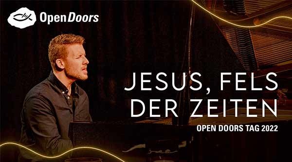 Kris Madarasz beim Open Doors Tag 2022 - Jesus Fels der Zeiten