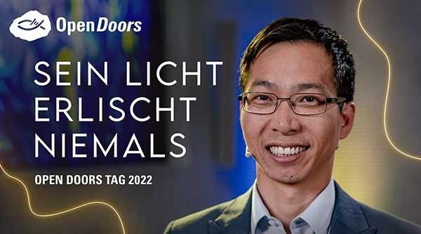 Timothy aus Nordkorea beim Open Doors Tag 2022 - Sein Licht erlischt niemals