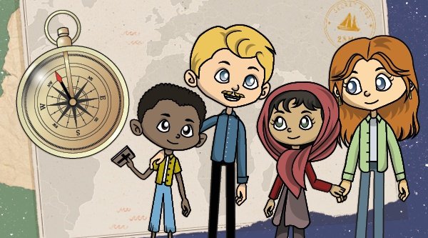Manu und Johnny besuchen Kinder auf der ganzen Welt