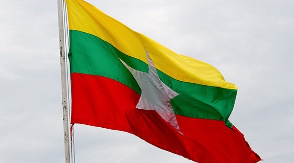 Flagge von Myanmar